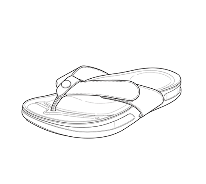 Slipper Illustration